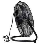 HOMEBASIX LF-20 High Velocity Floor Fan, 20-Inch, Black N4