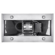 AKDY 48" Island Mount Stainless Steel Touch Screen Timer Display Light Powerful Motor Kitchen Cooking Range Hood