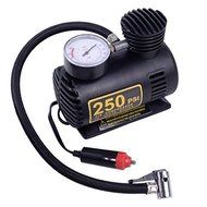 Super buy 250 PSI 12V Car Auto Portable Pump Tire Inflator Mini Air Compressor w/gauge by Super buy