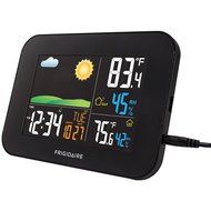 Frigidaire 308-1513-INT Multi-Color Digital LCD Wireless Forecast Station with USB Charging Port N2