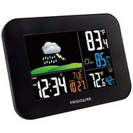 Frigidaire 308-1513-INT Multi-Color Digital LCD Wireless Forecast Station with USB Charging Port N3
