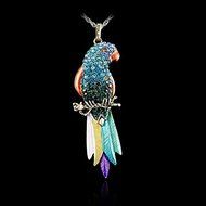 Retro Silver Jewelry Dragonfly Pendant Crystal Sweater Chain Necklace Xmas Gifts N2