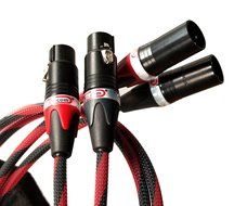 Better Cables Silver Serpent II Balanced XLR Audio Cable - 3 meter (9.84 feet) - Stereo Pair (2 cables) - High-End...