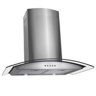 Golden Vantage Stainless Steel 36" Euro Style Wall Mount Range Hood GV-H703S-90