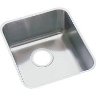 Elkay ELUHAD161650 Gourmet Lustertone Stainless Steel 18-1/2-Inch x 18-1/2-Inch Undermount Kitchen Sink by Elkay