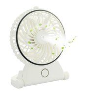 Comsmart Mini Desk Fan Handheld USB Misting Cooling Fan with Humidifier Rechargeable Battery for Home Office and... N2