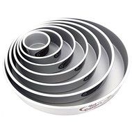 Cake Pan Set of 7, Round 2 Inches Odd (3 to 15 Inches) by Fat Daddio&#039;s