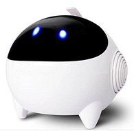 Happycamping Smartphone 3.5mm Aux Audio Jack Plug in Line-in Speaker Mini Compact Round Shape Powerful Clear Bass... N2