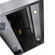 CAVALIERE 42" Under Cabinet / Wall Mounted Stainless Steel Kitchen Range Hood w/Remote Control AP238-PS81-42