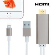 1080P iPhone Lightning 8 Pin to HDMI Cable Connector,BAIVON 6.5 Feet HD High Speed HDTV Converter Adapter with... N4