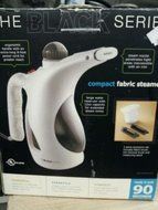 The Black Series Compact Fabric Steamer By Shift3