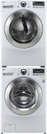 LG DLGX3071WSteamDryer 7.3 Cu. Ft. White Stackable With Steam Cycle Gas Dryer N2