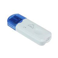 Mosunx(TM) 1 Pc USB Wireless Handsfree Bluetooth Audio Music Receiver Adapter for iPhone 5 6 Mp4 Blue N2