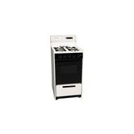 Summit SNM1307CDFK 20" Freestanding Deluxe Gas Range in Bisque with Electronic Ignition, Sealed