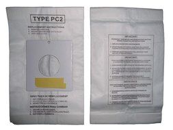 15 Sharp Canister Type PC-2 Vacuum Cleaner Allergy Bags, EC-10PC2, EC-05PC2 EC-PC4, EC-6312P, EC7314P, 6311, EC... N2