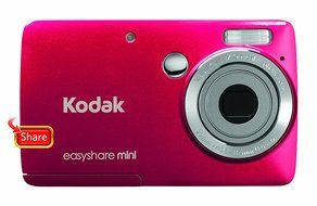 Kodak EasyShare Mini M200 10 MP Digital Camera with 3x Optical Zoom and 2.5-Inch LCD - Purple N2