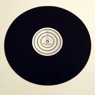 Sleeve City Anti-Static Turntable Mat with Strobe Pattern (60 Hz)