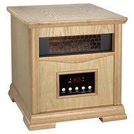 Dynamic 1,500 Watt Portable Electric Infrared Cabinet Heater with automatic overheat protection, flexible and... N5