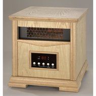 Dynamic 1,500 Watt Portable Electric Infrared Cabinet Heater with automatic overheat protection, flexible and... N6