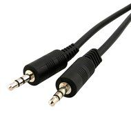 Cables Unlimited AUD-1100-06 6 feet 3.5 MM Male to Male Stereo Cable