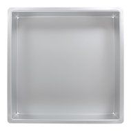 Little Venice Cake Square Professional Grade Anodized Cake Tin, 14 by 3-Inch