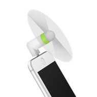 Amavasion USB Mini Fan/Portable Dock Cooler Rotating Fan for Lightning iPhone 6 6 Plus 5s 5 iPad Air (Pink) N7