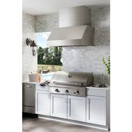 Broan AWEPD48SS 3&quot; Wall ex tension for 48&quot; range hood (prov ides 30&quot; depth) N2
