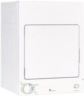 DSKS333ECWW Spacemaker 24" Stationary White Electric Dryer With 3 Cycles 120 Volt Circuit Requirement 3 Heat Selections...