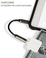 FosPower (4 Inch) 3.5mm Male to 3.5mm Female Auxiliary 4-Conductor TRRS Stereo Audio Extension Cable [24K Gold... N2