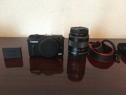 Canon EOS M2 Mark II 18.0 MP Digital Camera (Black) Body Only - International Version (No Warranty) N2