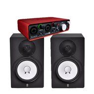 Yamaha HS8 Studio Monitor Speakers (pair) w/Focusrite Scarlett 2i2 Interface