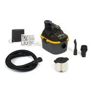 WORKSHOP Wet Dry Vac WS0400VA Portable Wet Dry Vacuum Cleaner, 4-Gallon Small Shop Vacuum Cleaner, 5.0 Peak HP... N5