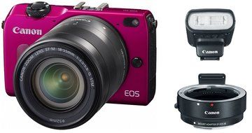 Canon EOS M2 Mark II 18.0 MP Digital Camera (Black) Body Only - International Version (No Warranty) N5