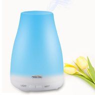 Aroma Essential Oil Diffuser, Noza Tec Cool Mist Air Humidifier Adjustable Mode,Waterless Auto Shut-off LED Light N3