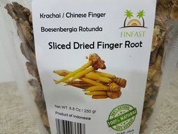 FINFAST Dried Sliced Finger Root 250 grams (8.8 oz) N2