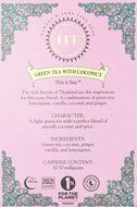 Harney and Sons Green Tea with Coconut and Ginger Capsules, 16 Count N9
