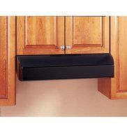 GE JV535HBB Profile 30" Black Under Cabinet Range Hood