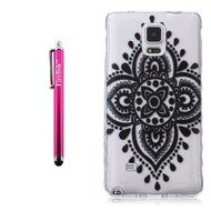 Note 4 Case, Firefish Durable Soft TPU Back Case [Soft-Flex] Drop Protection Scratch-Resistant Cover Skin Protective... N26