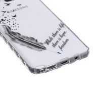 Note 4 Case, Firefish Durable Soft TPU Back Case [Soft-Flex] Drop Protection Scratch-Resistant Cover Skin Protective... N30