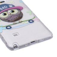 Note 4 Case, Firefish Durable Soft TPU Back Case [Soft-Flex] Drop Protection Scratch-Resistant Cover Skin Protective... N33