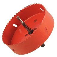Water &amp; Wood 0.63 Drill Bit 120mm Long Red Metal Hole Saw Set for Drilling Wood by Waterwood