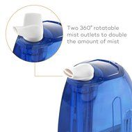 Cool Mist Humidifier, TaoTronics Ultrasonic Air Humidifers with 2x 360 Degree Rotatable Mist Outputs, Classic... N7