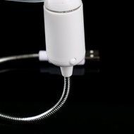 Honeyall Mini Portable Flexible Colorful LED Light USB Fan for Desktop Computer Notebook PC 5LED