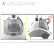 ZZ GS121 High-Powered Standing Garment Steamer with Removable Wheels, Garment Hanger and Fabric Brush, 1500W,... N6
