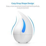 Cool Mist Humidifier, TaoTronics Ultrasonic Air Humidifers with One Touch Control, Low Water Protection, Waterdrop... N4