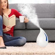 Cool Mist Humidifier, TaoTronics Ultrasonic Air Humidifers with One Touch Control, Low Water Protection, Waterdrop... N5