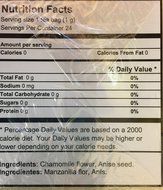Tadin Tea, Manzanilla &amp; Anis Chamomile with Anisse Tea, 24-Count Tea Bags