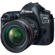 Canon EOS 5D Mark IV 4K Wi-Fi Digital SLR Camera &amp; 24-70mm f/4L IS USM Lens + 128GB CF Card + Battery &amp; Charger... N3