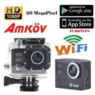 Amkov Sj5000 Wifi 20mp 1080p Lcd Display 170&deg;a+ Hd Wide-angle X4 Zoom Mini Size Portable Micro USB Support 32g... N2