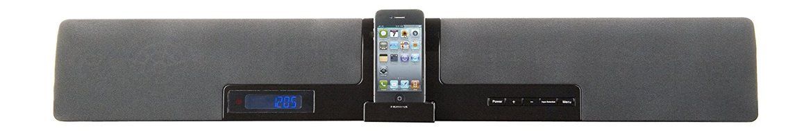 Haier SBC20 20-Inch 2-Channel Soundbar with iPod/iPhone/iPad dock (,2)